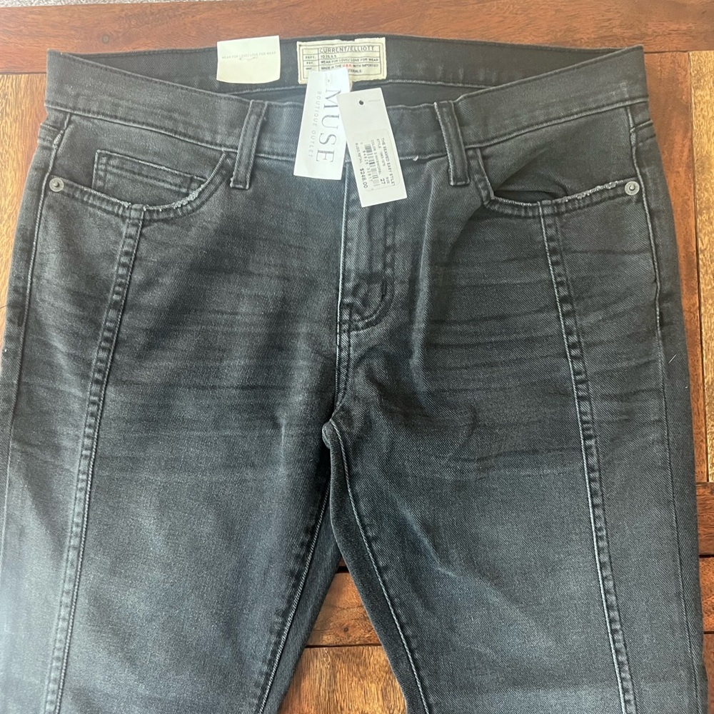 Current/Elliott Easy Stiletto black jeans size 27 NWT